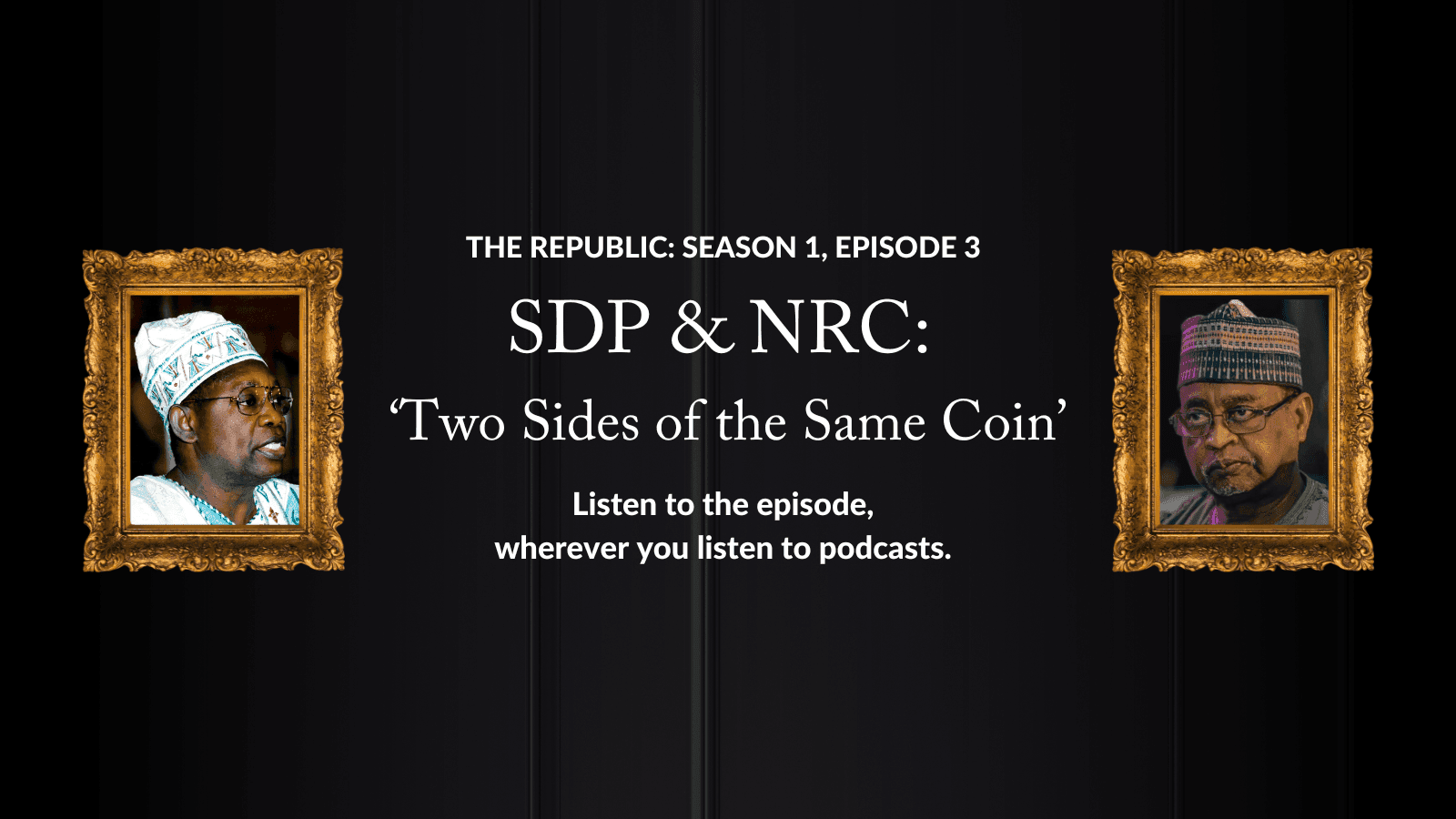 SDP & NRC: Two Sides of the Same Coin