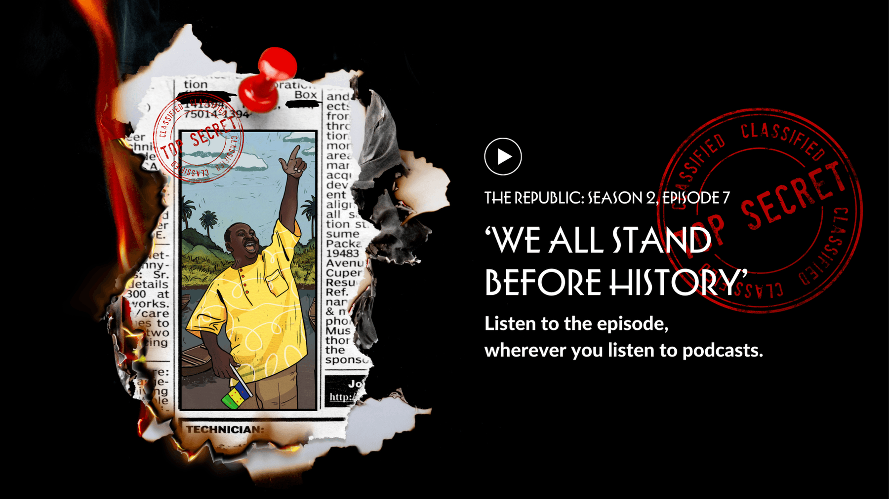 ‘We All Stand Before History’